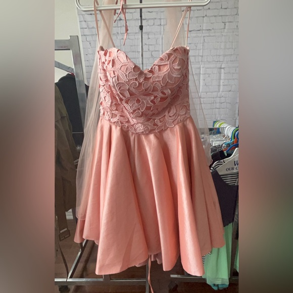 PINK GRADUATION DRESS FROM MARLAS - Picture 3 of 7